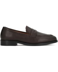 Kazar - Bruine Leren Halve Schoenen - Lyst