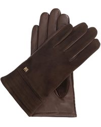 Kazar - Handschoenen Van Suède En Glad Leer - Lyst
