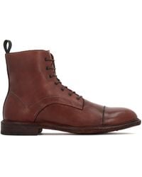 Kazar - Bottes À Lacets Marron Edition Limitée - Lyst