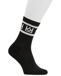 Kazar - Schwarze Socken Aus Gekämmter Baumwolle - Lyst