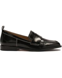 Kazar - Schwarze Slipper Mit Flachem Absatz Zum Hineinschlüpfen - Lyst
