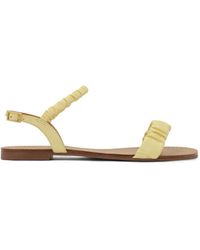 Kazar - Sandales Plates À Lanières Ondulées - Lyst
