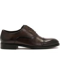 Kazar - Klassische Braune Oxfords Mit Zehenkappe - Lyst