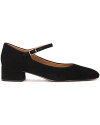 Kazar - Escarpins En Daim Avec Bride Et Talon Bas - Lyst