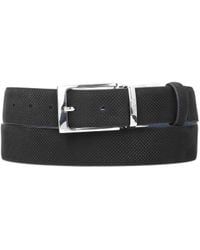 Kazar - Cintura Reversibile Da Uomo Nera E Blu - Lyst