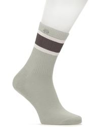 Kazar - Graue Socken Mit Einem Kleinen Monogramm - Lyst