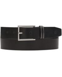 Kazar - Cinturón De Negocios Con Hebilla Plateada - Lyst