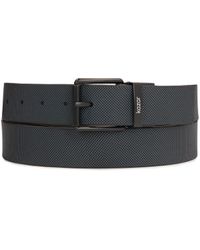 Kazar - Cinturón De Caballero De Doble Cara En Piel Repujada Y Lisa - Lyst