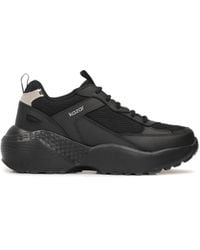 Kazar - Damen-Turnschuhe Aus Leder Mit Dicker Sohle - Lyst