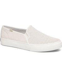 keds double decker suede black