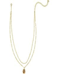Kendra Scott - Wrangler® X Yellow Rose By Elisa Gold Multi Strand Necklace - Lyst