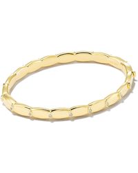 Kendra Scott - Jordan 18k Gold Vermeil Bangle Bracelet - Lyst
