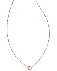 Kendra Scott Miley Rose Gold Pendant 