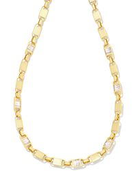 Kendra Scott - Jessie Gold Chain Necklace - Lyst