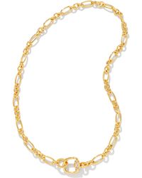 Kendra Scott - Josephine 18k Gold Vermeil Chain Necklace - Lyst