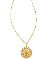 Kendra Scott Om 18k Gold Vermeil Pendant Necklace - Metallic