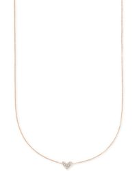 Kendra Scott Miley Rose Gold Pendant 