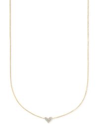 Kendra Scott Marisa Diamond Necklace In 