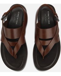 kenneth cole leather sandals
