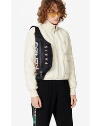 KENZO Gürteltasche -Paris mit Reißverschluss - Schwarz
