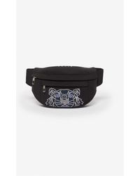 KENZO Gürteltasche Tiger aus Neopren - Schwarz