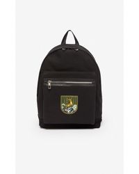KENZO Großer Rucksack 'Tiger Mountain' 'Capsule' Expedition' - Schwarz