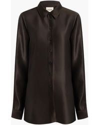 KHAITE - Auryn Long-Sleeved Shirt - Lyst