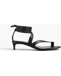 KHAITE - Aimee Kitten Heel Sandal - Lyst