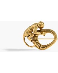KHAITE - Monkey Brooch - Lyst