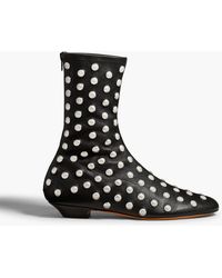 KHAITE - Apollo Flat Ankle Boot - Lyst