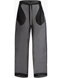 KHAITE - Trenton Silk Pants - Lyst