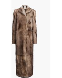 KHAITE - Exclusive Saphra Shearling Coat - Lyst