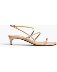 KHAITE - Loop Kitten Heel Sandal - Lyst