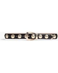 KHAITE - Benny Belt With Studs - Lyst
