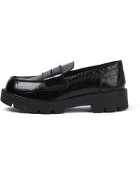 Kickers - Adult Kori Loafer Croc Leather - Lyst
