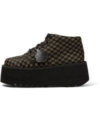 Kickers - Adult Kick Hi Platform Leather/Khaki - Lyst