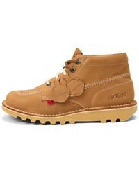 Kickers - Adult Kick Hi 75 Leather Tan - Lyst