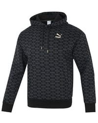 PUMA - Luxe Aop Full Print Logo Knit - Lyst