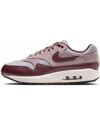 Nike - Air Max 1 Essential Premium 'Cement Burgundy Crush' Fq7327-001 - Lyst