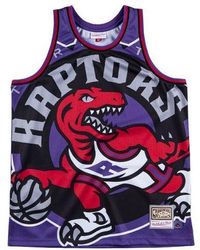 Mitchell & Ness - Blown Out Nba Big Face Tank 'Toronto Raptors' - Lyst
