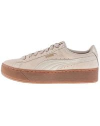 PUMA - (Wmns) Vikky Platform 'Pebble' - Lyst