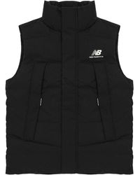 New Balance - Pocket Puffer Vest - Lyst