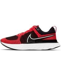 Nike - React Infinity Run Flyknit 2 'Bright Crimson' - Lyst