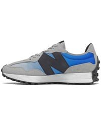 New Balance - 327 'Light Aluminum Cobalt' - Lyst