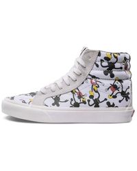 Vans - Disney X Geoff Mcfetridge X Sk8-Hi 'Mickey'S 90Th' - Lyst