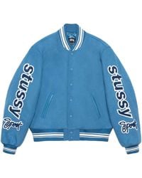 Stussy - Ss24 Varsity Jacket - Lyst