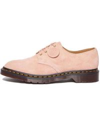 Dr. Martens - (Wmns) Smiths Suede Dress Shoes 'Peach' - Lyst