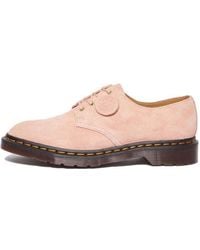 Dr. Martens - (Wmns) Smiths Suede Dress Shoes 'Peach' - Lyst