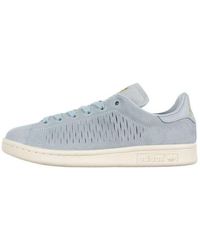 adidas - 's Stan Smith Low-top Sneakers Easy Blue/chalk White - Lyst