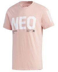 adidas - Neo Cs Tee 3 Sports Short Sleeve - Lyst